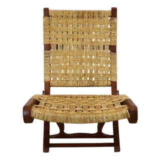 1960s Mexican Folding Chair Attributed to Muebles Toluca For Sale