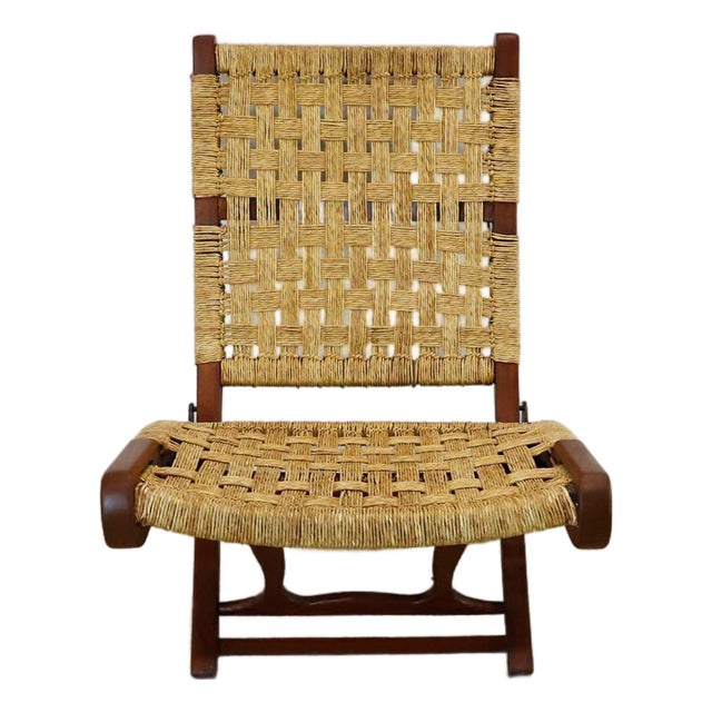 1960s Mexican Folding Chair Attributed to Muebles Toluca For Sale
