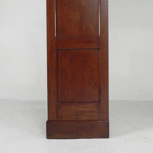 Oak Roller Shutter Cabinet, 1920s For Sale - Image 14 of 18