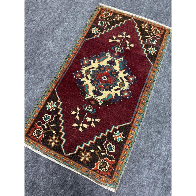 Early 21st Century Turkish Yastik Rug 1'6" x 2'10" For Sale - Image 5 of 5