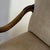 Rustic Vintage Richelieu Arm Chair in Antiqued Wood, Suede and Metallic Studs by Kreiss, a Pair For Sale - Image 3 of 12