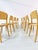Vintage Beech Dining Chairs, 1980s, Set of 8 For Sale - Image 4 of 17
