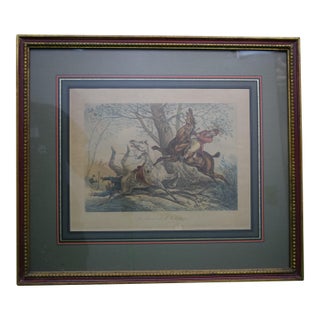 Mid 20th Century Les Accidents De La Chasse by Carle Vernet For Sale