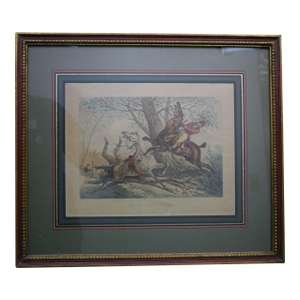 Mid 20th Century Les Accidents De La Chasse by Carle Vernet
