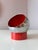Ball Ashtray with Magnetic Bowl in Red Chrome by Quist For Sale - Image 10 of 10