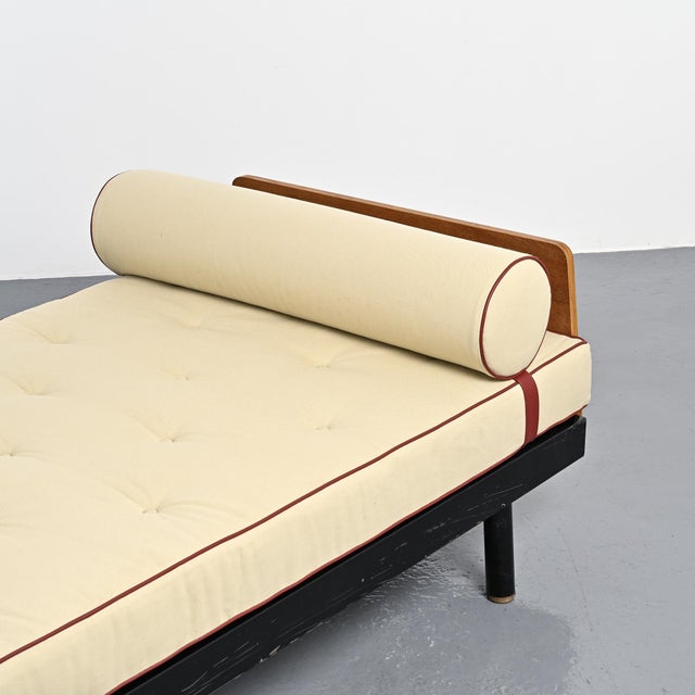 Scal Bed by Jean Prouvé for Steph Simon, 1960s For Sale - Image 16 of 18