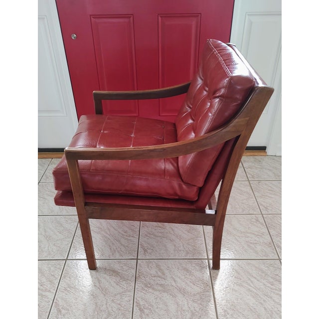 Patrician 1960s MCM Arm Chair by Patrician Furniture Company For Sale - Image 4 of 12