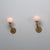 Italian Brass and Opaline Glass Globe Wall Sconces, 1950s, Set of 2 For Sale - Image 9 of 11