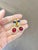 Bochic "Capri" Vintage Candy Natural Ruby and Sapphire Drop Earrings 18K, Silver For Sale - Image 18 of 18