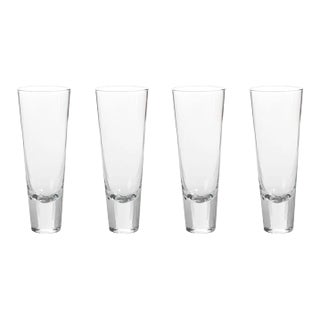 7.25" Tall Anatole Tapered Drinking Glass, Set of 4 For Sale