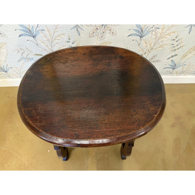 Wood 19th Century Italian Side Table For Sale - Image 7 of 7