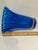 Art Deco Vintage Studio Nova Cobalt Blue Vase For Sale - Image 3 of 7