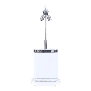 Mid-Century Modern Lucite and Chrome Table Lamp, 1970s