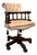 Captain Desk Chair in Mahogany For Sale