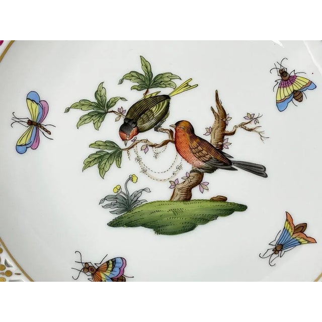 Hungarian Rothschild Porcelain Set fromm Herend, Set of 3 For Sale - Image 11 of 12