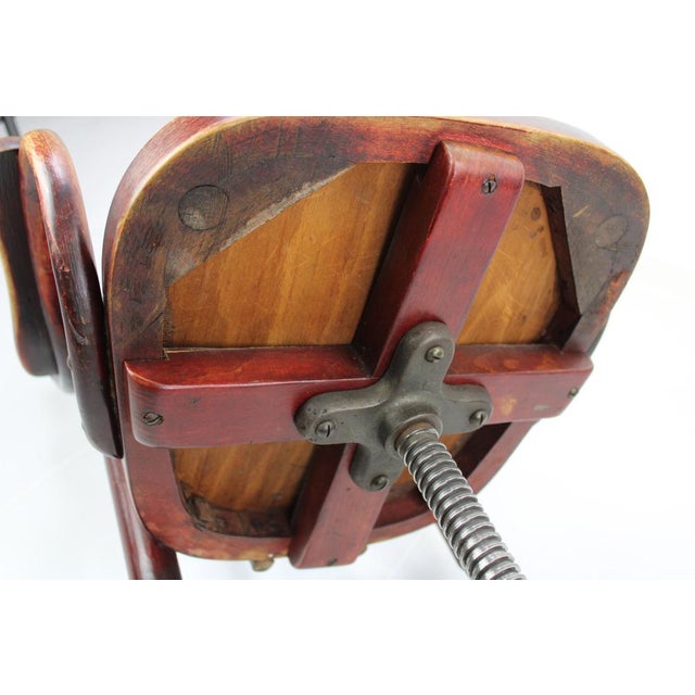 Brown Children's Armchair by Michael Thonet for Thonet, 1890s For Sale - Image 8 of 10