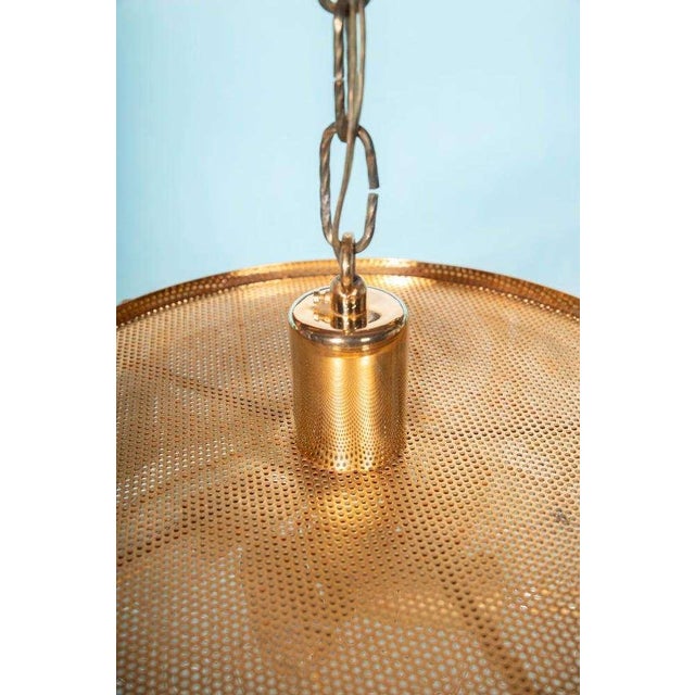 Vintage Swedish Glass Hanging Lamp, 1960s For Sale - Image 4 of 18