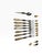 1990s Vintage Jean Couzon "Galaxy-Pearl" Flatware Set - 35 Pieces For Sale - Image 5 of 9