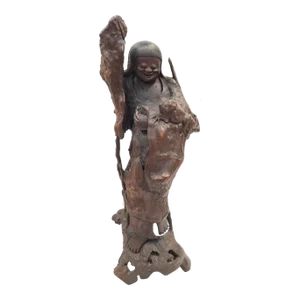 Large Chinese or Japanese Carved Rootwood Sculpture