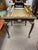 For sale is a super unique vintage stlye table that doubles as a full on chess set. The table top is a full chess board...