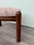 Wood Small Vintage Upholstered Wooden Ottoman, 1970s For Sale - Image 7 of 12