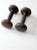 Vintage 5 Lb Hand Weights - a Pair For Sale - Image 4 of 5