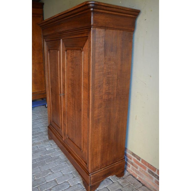 Wood Antique French Oak Cabinet by Louis Philippe, 1850 For Sale - Image 7 of 10