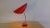 1960s Mid-Century Red Table Lamp by Josef Hurka for Napako, 1960 For Sale - Image 5 of 11