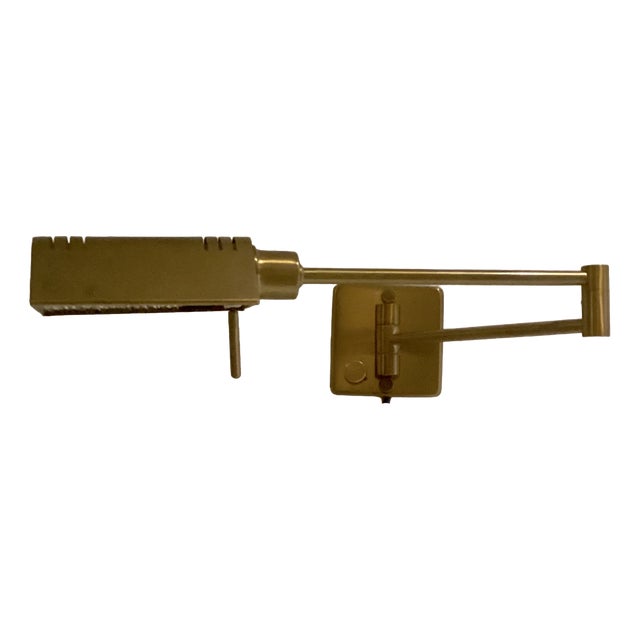 Brass Wall Lamp from Holtkotter, 1980s For Sale