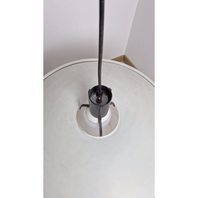 Metal Model 2133 Pendant Lamp in Steel, Aluminum and Abs Structure by Gino Sarfatti for Arteluce, 1972 For Sale - Image 7 of 11