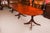 Hollywood Regency Antique Regency Triple Pillar Dining Table and Chairs, 1800s-1900s, Set of 11 For Sale - Image 3 of 18