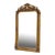 French Style Gold Wall Mirror With Flowers Details For Sale