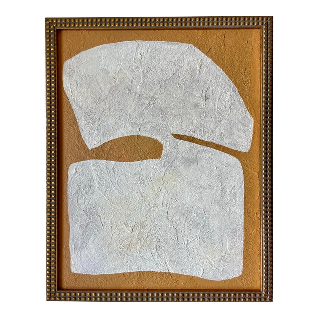 2026 "Egitto" Abstract Minimalist Painting on Canvas by r.k. Red For Sale