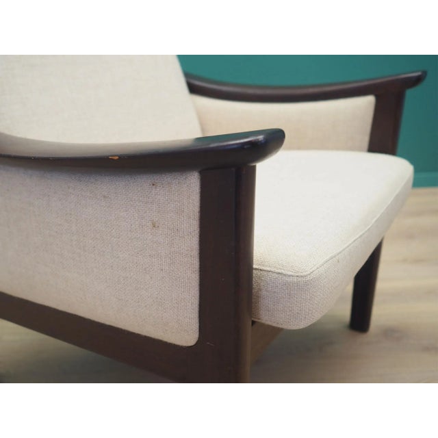 Danish Beige Armchair, 1970s For Sale - Image 15 of 16