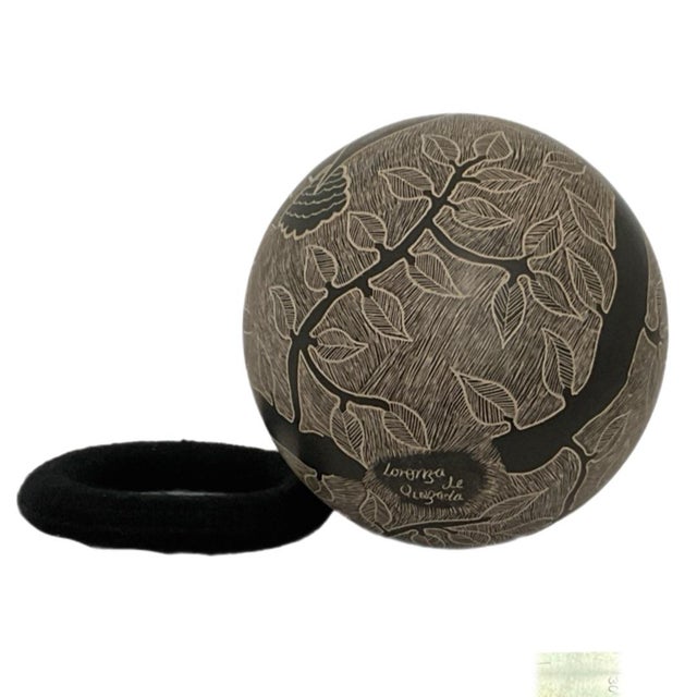 Late 20th Century Mata Ortiz Sgraffito Olla / Pot / Vase - Signed by Lorenza De Quezada For Sale - Image 5 of 7