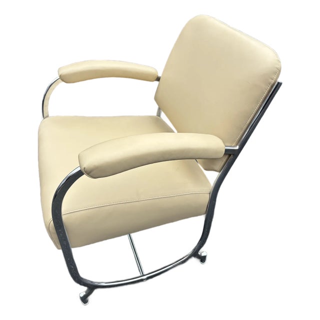 Koch Furniture 1930’s Machine Age Chair For Sale