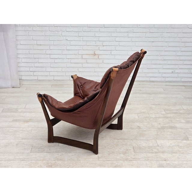 Norwegian Trega Lounge Chair by Tormod Alnaes, 1970s For Sale - Image 16 of 18