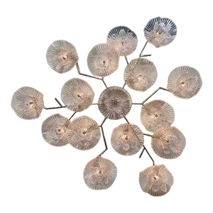 Murano Flower Disc Flush Mount
