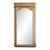 19th Century French Gustavian Floor Mirror with Canted Corners For Sale