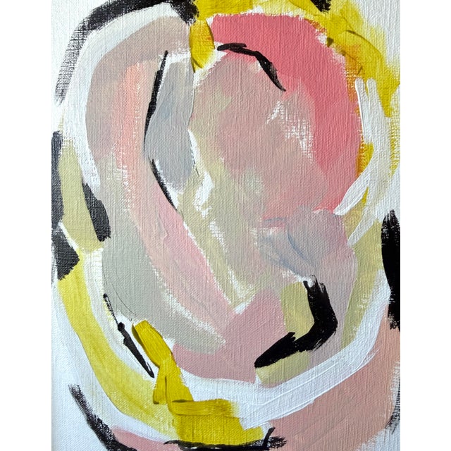 Abstract Framed Abstract Painting by Brenna Giessen For Sale - Image 3 of 5