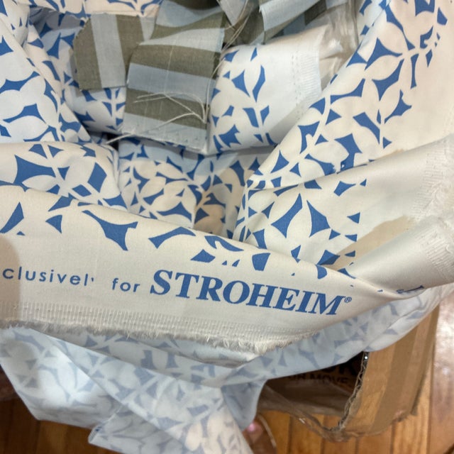 Plush Adorable Pillows With Bow Ties Stroheim Mathilda Blue For Sale In New York - Image 6 of 6