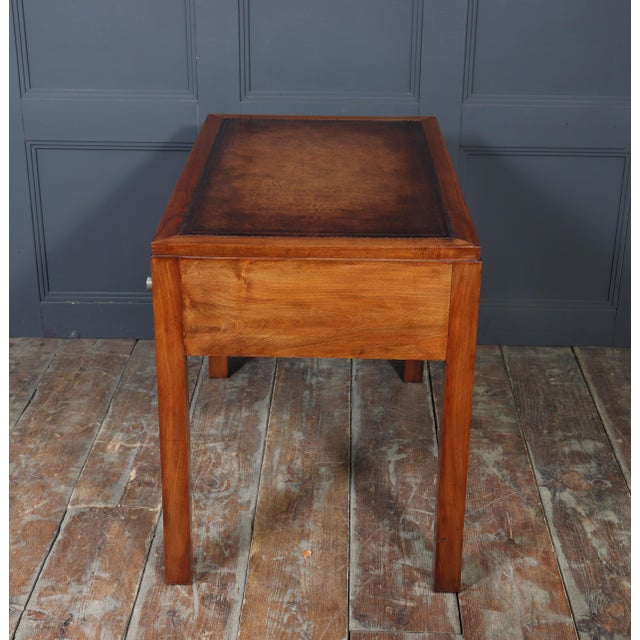 French Art Deco Walnut Writing Desk, 1930 For Sale - Image 11 of 17