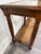 Mid 20th Century Vintage Mid Century Traditional Walnut Console Table Hall Table For Sale - Image 5 of 13