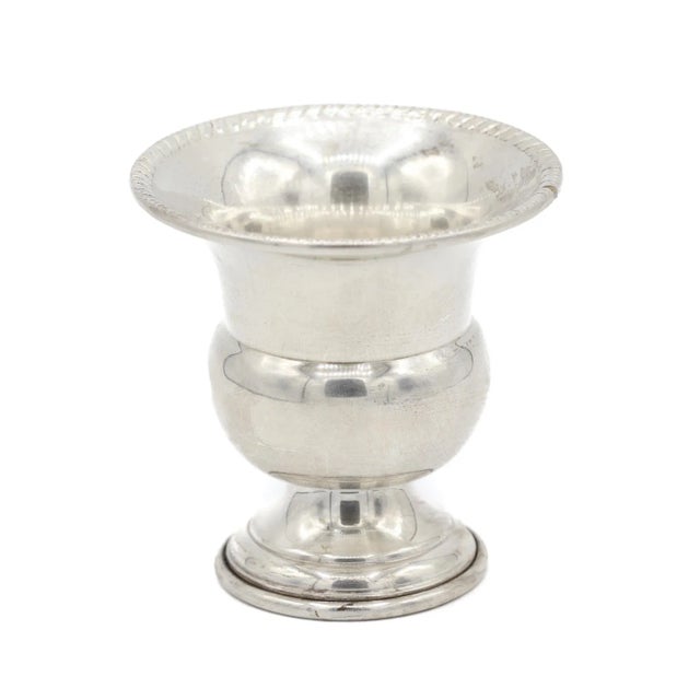 Early 21st Century Sterling Silver Jewish Judaica Cup For Sale - Image 5 of 6