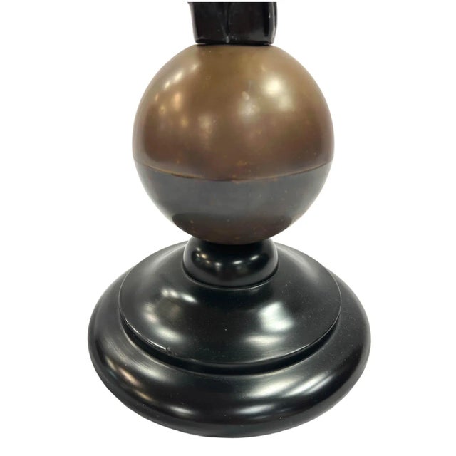 Mid-Century Wooden Ram Sculpture For Sale - Image 11 of 11