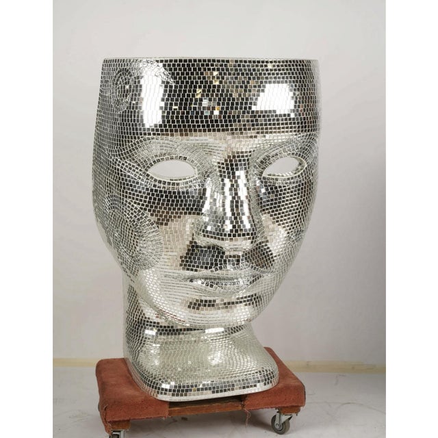 Contemporary Disco Ball Face Lounge Chair For Sale - Image 9 of 9