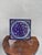 Mediterranean Vintage Armenian Ottoman Hand-Painted Ceramic Decorative Wall Tile — Mediterranean For Sale - Image 3 of 4