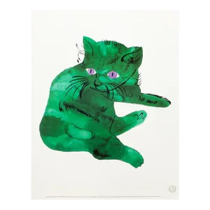 1993 the Andy Warhol Foundation Lithograph After Andy Warhol "Cat"