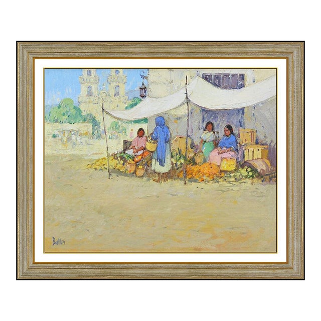 Late 20th Century Village Market, James Butler For Sale