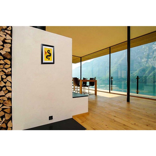 Alexander Calder (1898-1976) Color Lithograph Limited Edition Size: 38 cm x 28 cm Included with Artwork: Gallery Prepared...